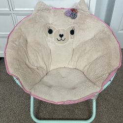 Kids Plush Saucer Chair