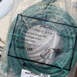14 Ft Cable Internet 10$ Each