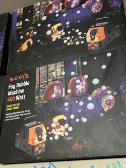 Fog/bubble machines
