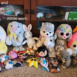 Miscellaneous Plushs Stuffed Animals $3 Each Or 2 For $5