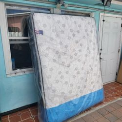 NEW QUEEN PILLOW TOP MATTRESS AND BOX SPRING -- Also Available In All Sizes.