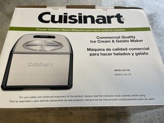 Cuisinart ICE-100 Ice Cream And Gelato Maker