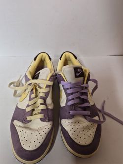 Nike Dunk Low Purple Yellow Sneakers