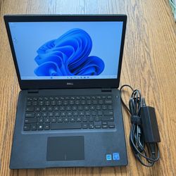 Dell Laptop 13.3”/8GB RAM/256GB SSD/Windows Pro 11/Fully Functional/Charger