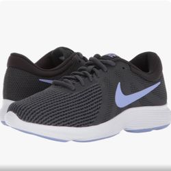 Nike Revolution 4 908999-006 Sz 9.5 Anthracite/Twilight Pulse/Lavender