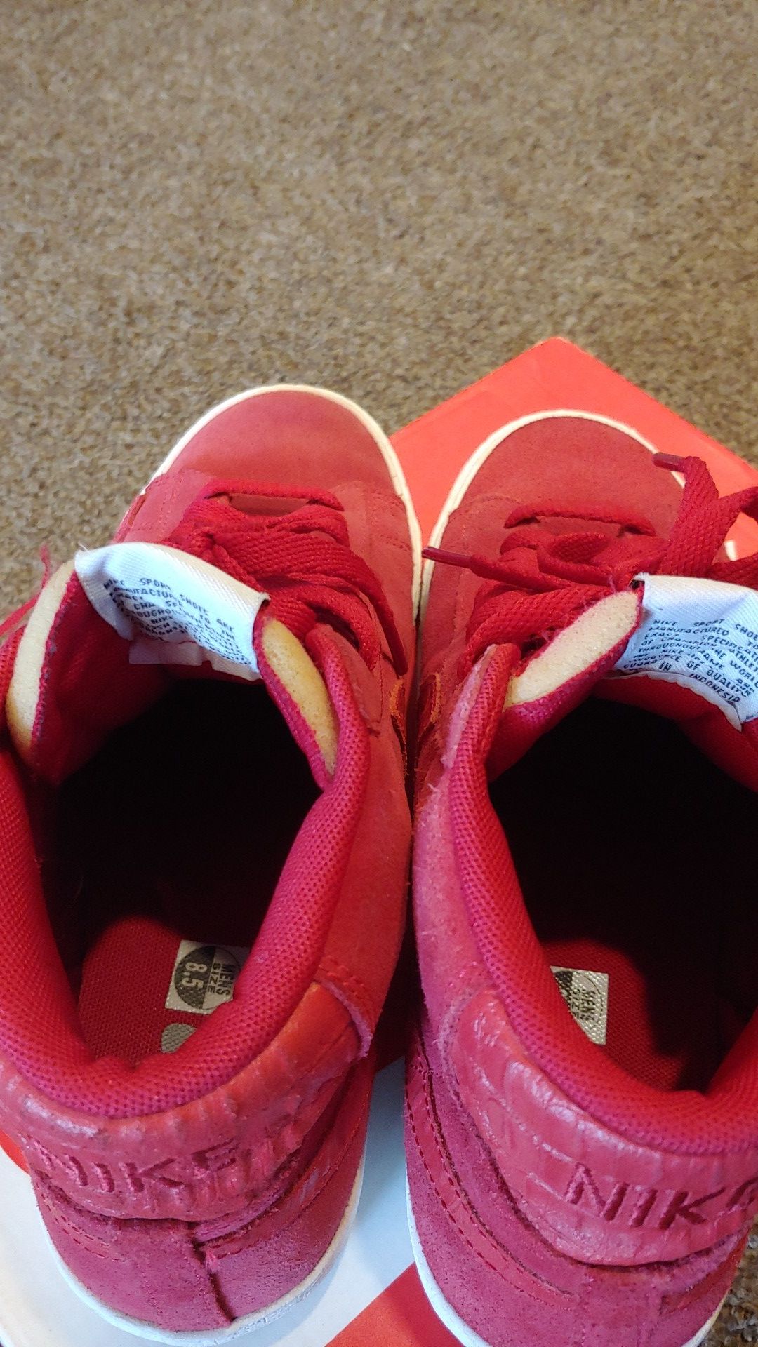 Nike blazer mids 8.5