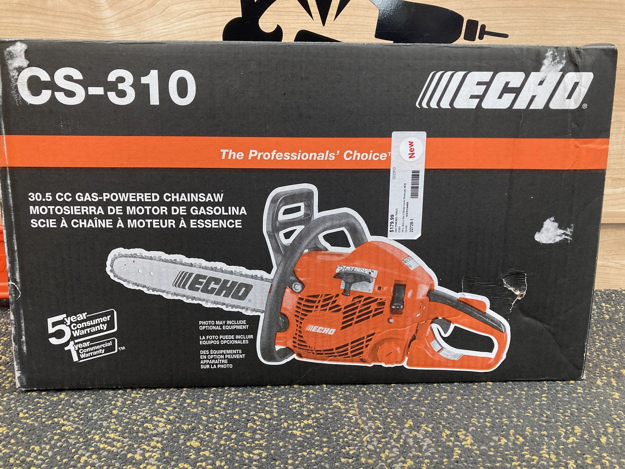 ECHO CS-310 14” 30.5 cc Gas 2-Stroke Cycle Chainsaw