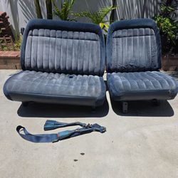 GM obs 60/40 blue seat 1994 silverado