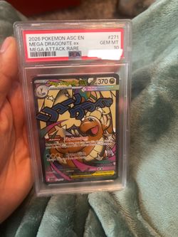 2026 Pokemon Ascended Heroes Mega Dragonite Mega Attack Rare PSA 10