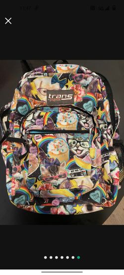 Jansport Backpack Emoji Kitty Cat Anime Cupcake Rainbows Dogs Bag for Sale  in Arcadia, CA - OfferUp