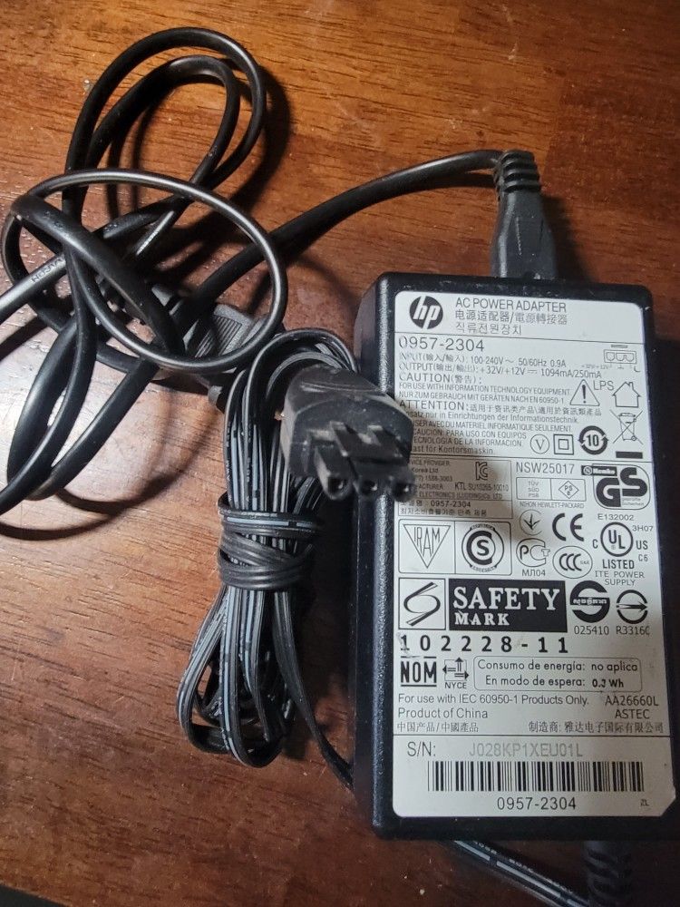 HP 0(contact info removed) OEM AC Adapter Officejet Photosmart 6700