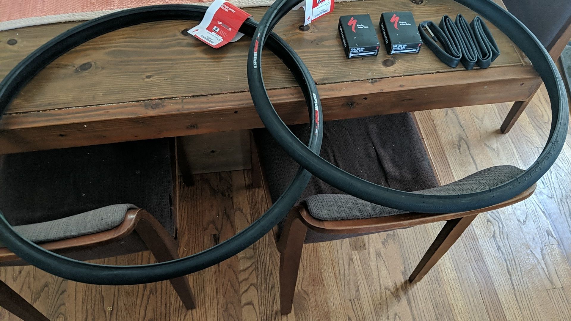 New Bike Tires and tubes - 700x25c