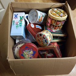 Christmas Vintage Tins
