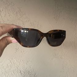Coach Geometric Cat Eye Sunglasses