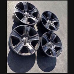 4 — 20x9 6x5.5 6x139.7 Stock Ram 1500 Wheels Rims 