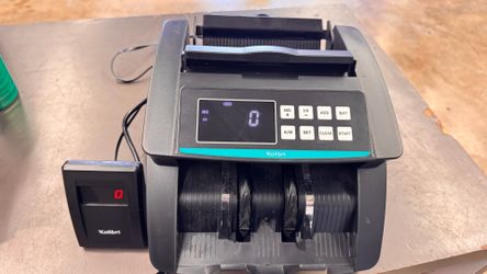 Kolibri KBC-3000 Top loading bill counter w advanced counterfeit det.  No trades pick in Tacoma FIRM