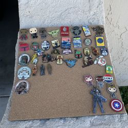 Star Wars & Marvel Enamel Pin Collection – Disney, Marvel, Funko, Limited Edition Pins