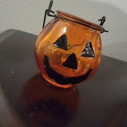 Pumpkin Candle Holder
