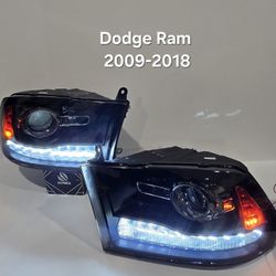 Dodge RAM 2009-2018 Headlights 