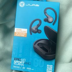 JLAB Ear Hook Wireless Headphones 