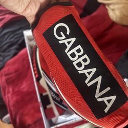 Dolce & Gabanna Red sneakers authentic