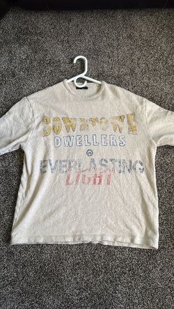 Size M Zara Cropped Downtown Dwellers Everlasting Light Graphic Tee