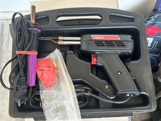 Soldering gun and iron