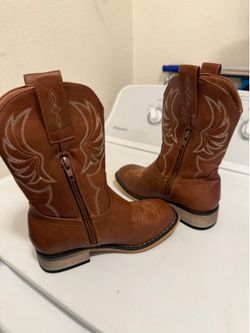 Kids cowboy boots for boys and girls size 12
