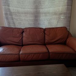 Leather Sofa 