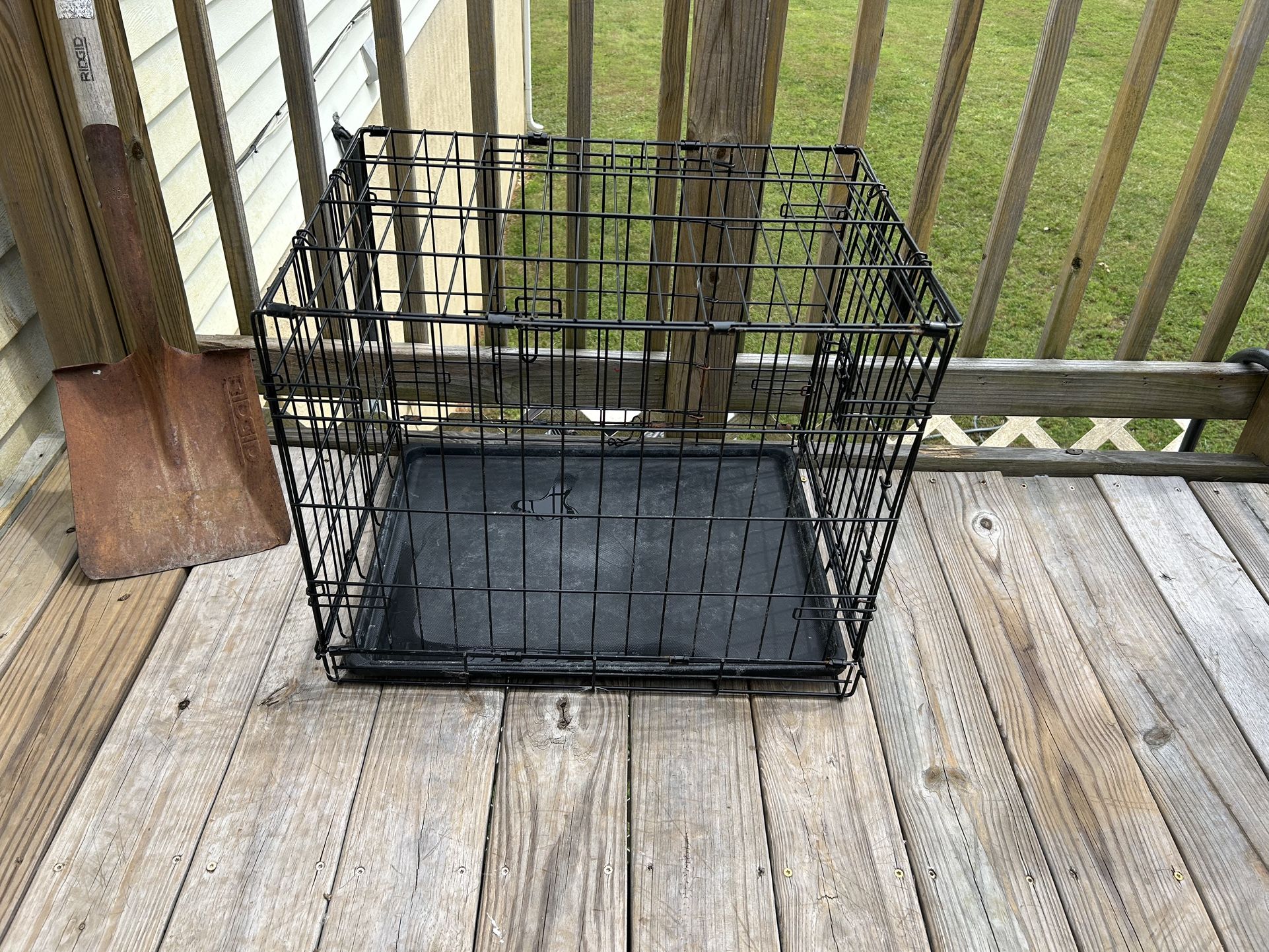 Small Dog Crate-$20