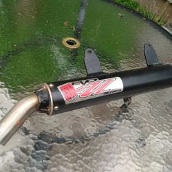 Big Red Honda Exhaust