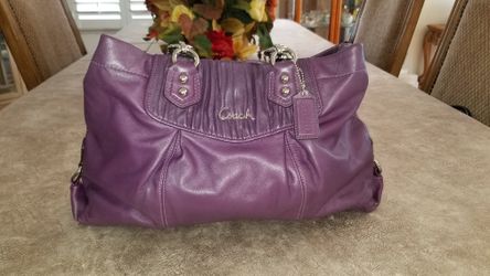 PRICE REDUCTION!!! 20% OFF Coach Handbag - Ashley Purple Plum Satchel