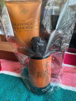 Men’s body spray and shower gel