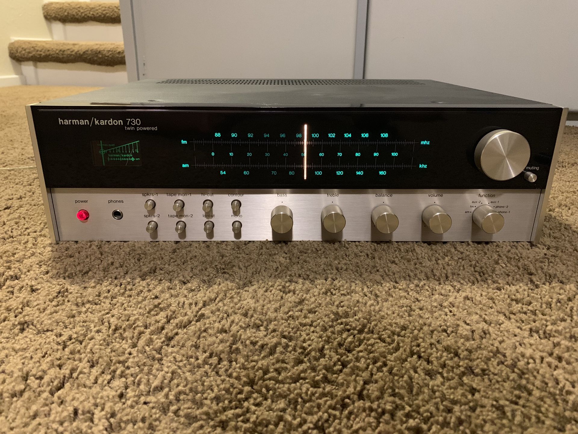 Harman Kardon 730 vintage Receiver