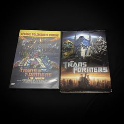 🤖 Transformers DVD Lot – 1986 Animated Movie + 2007 Live-Action Film