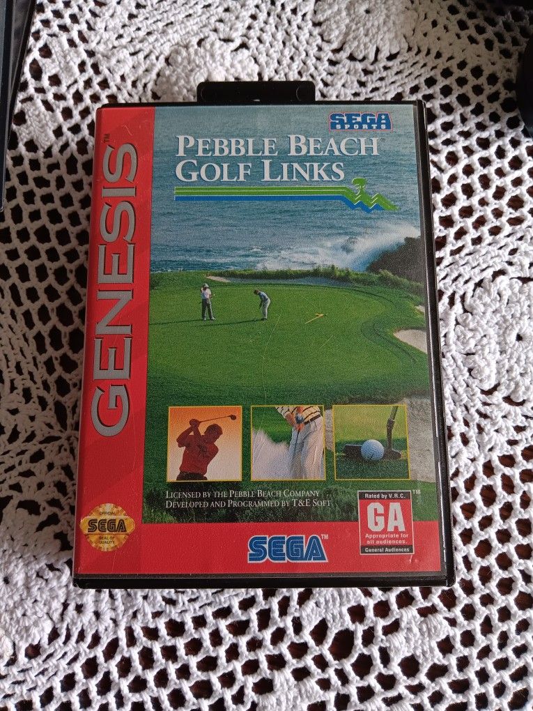 Pebble Beach Golf Links Sega Genesis