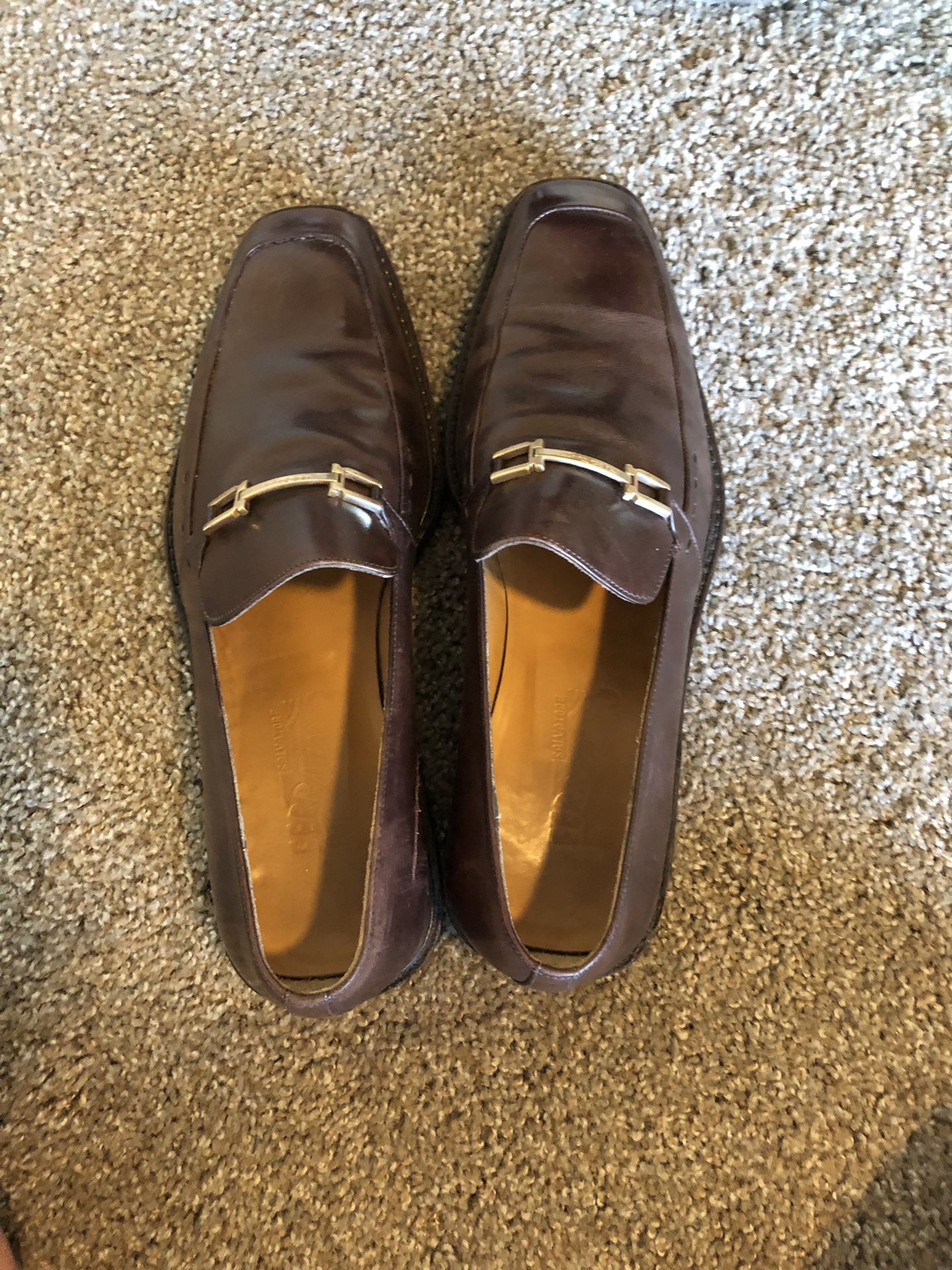 Salvatore Ferragamo leather loafers