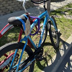 UV VODKA 29ER 29” Wheels Ready To Ride Blue Bike 