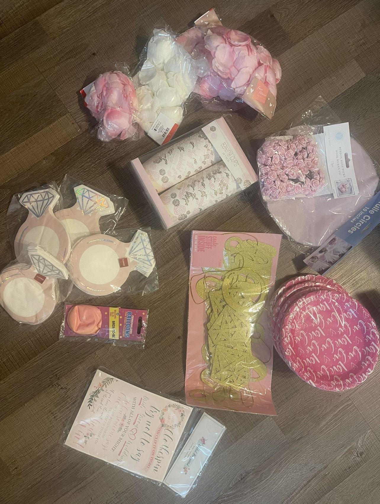 Bridal shower Items