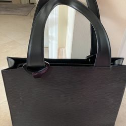 Authentic Louis Vuitton Black Epi Leather Tote