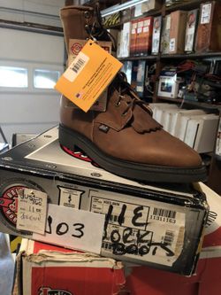 Justin work boots