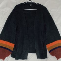 Olive Green Cardigan