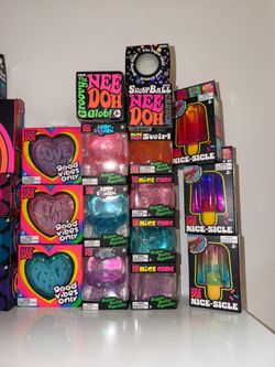 Squishy Galore - Authentic Needoh, Smushmart, Squeezy