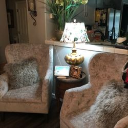 Wingback Tufted Chairs