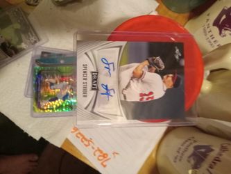Spencer Strider Leaf Draft Autograph 