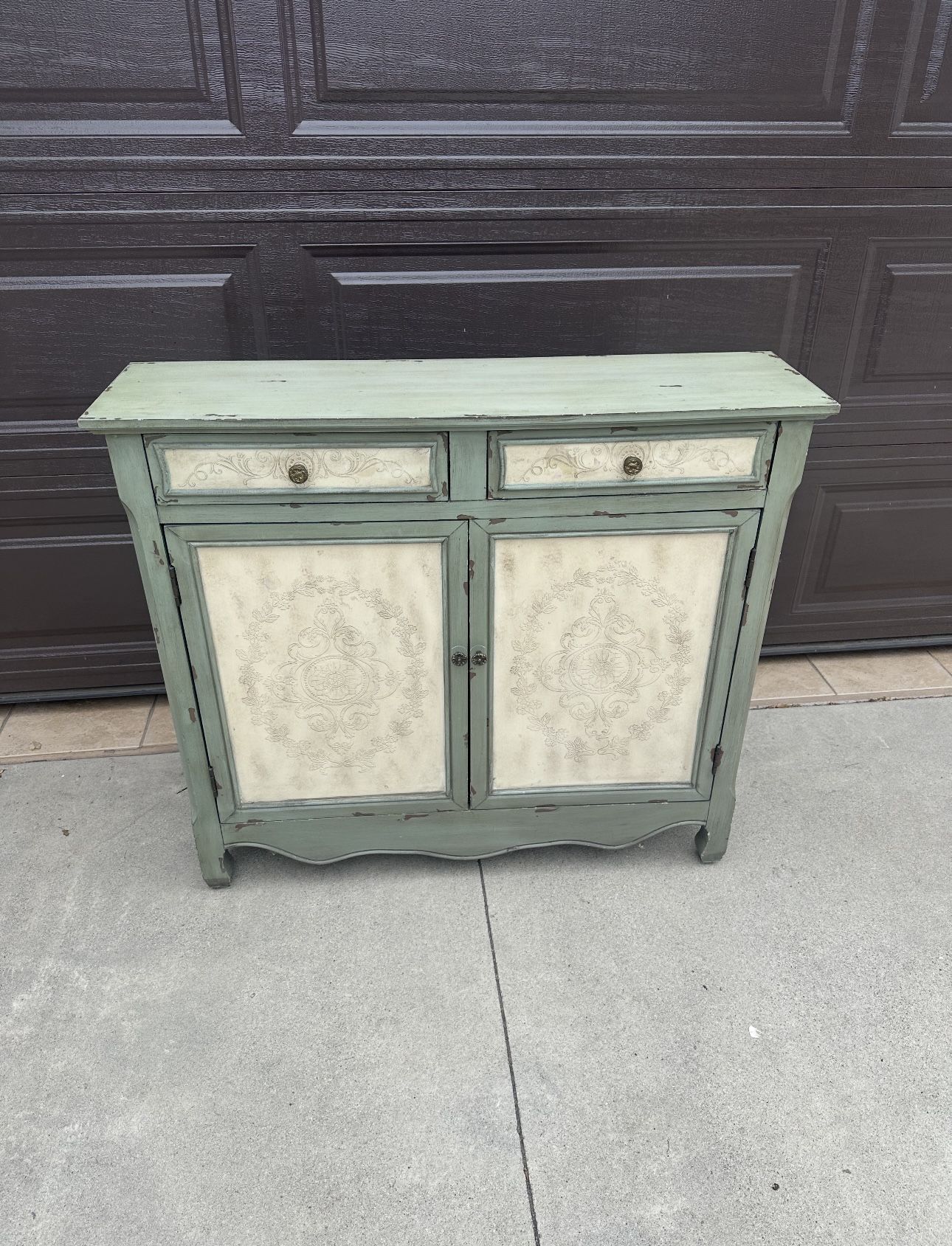 Antique Console Solid Wood Like New