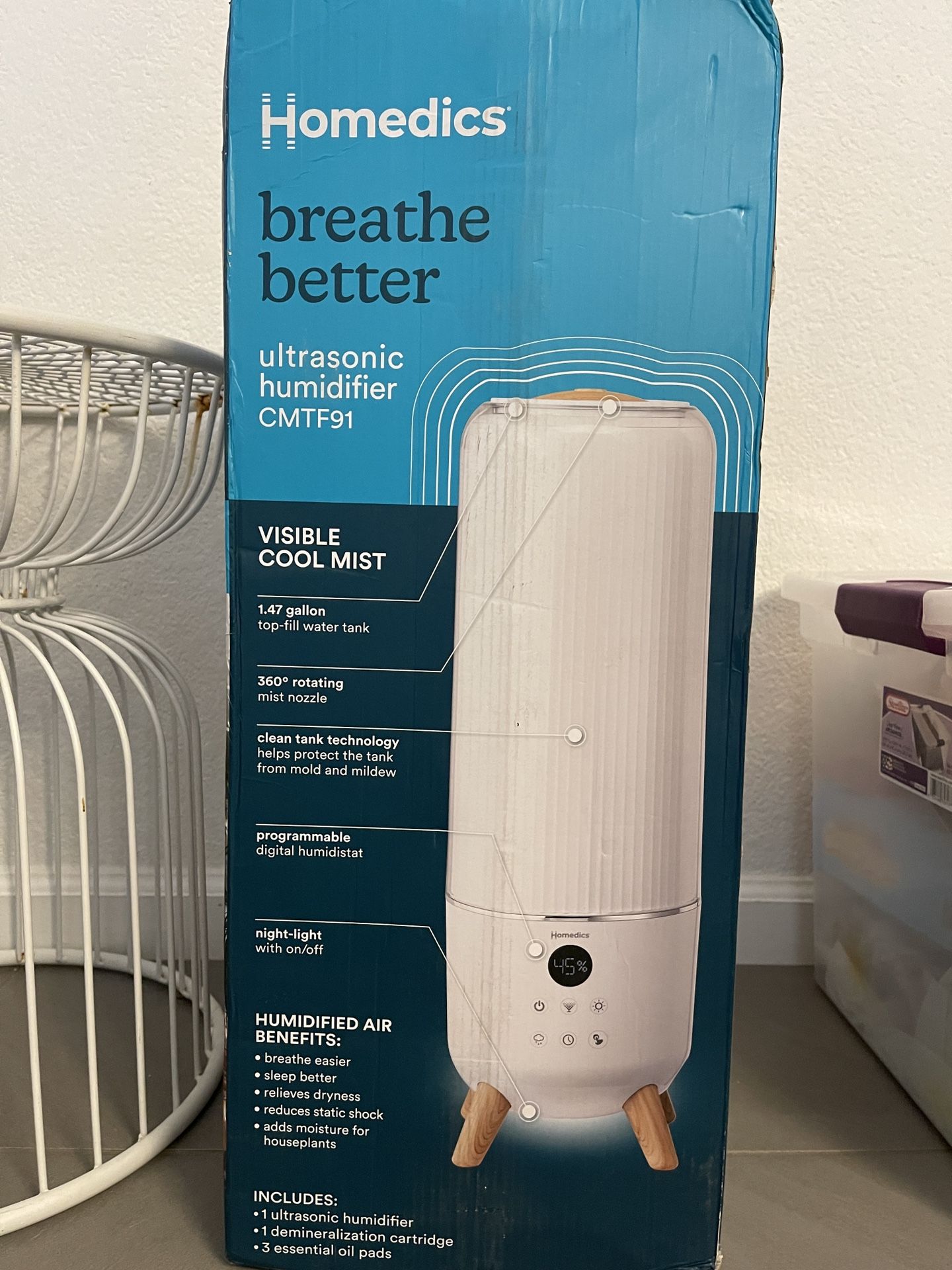 Homedics Humidifier