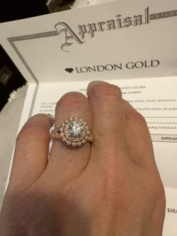 London Gold Diamond Ring