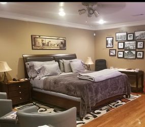 King Wooden Bed Frame