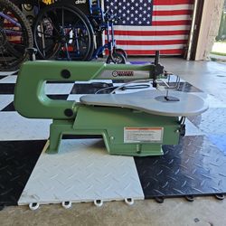 CENTRAL MACHINERY 16 INCH VARIABLE- SPEED SCROLL SAW BAND SAW BRAND NEW NEVER USED